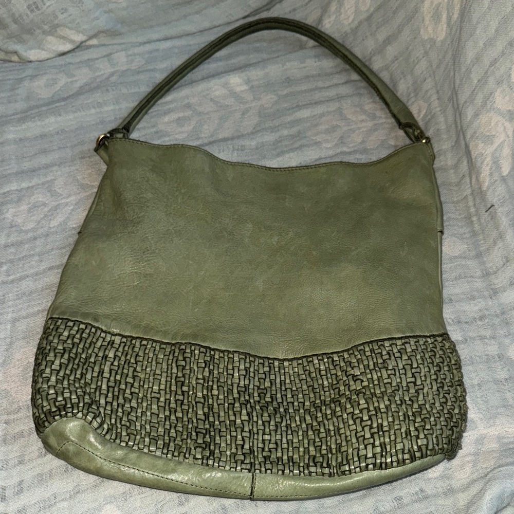 Marta Ponti Green Hobo Bag